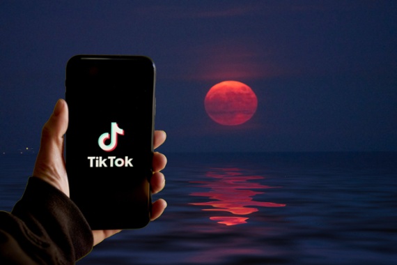 No, the moon can't help find your soulmate on TikTok