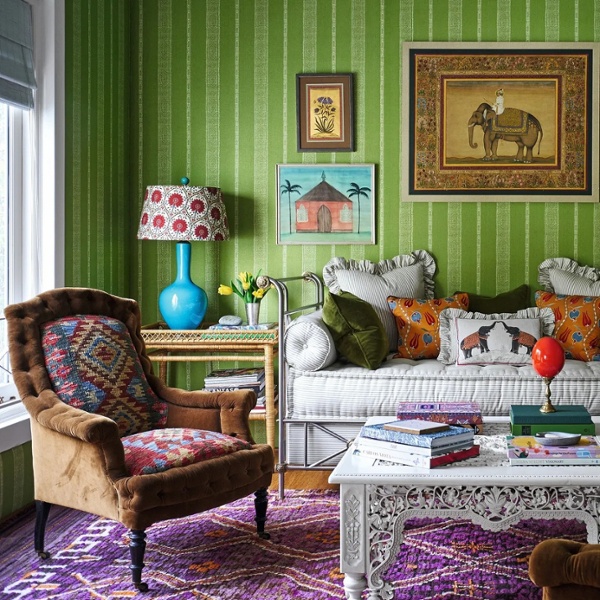 'I don't do beige' &ndash; how a joyous explosion of colors and patterns came to be