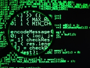 magnified computer codePrograming lightbox: