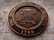 The US Treasury Department in Washington, DC, US, on Monday, Dec. 15, 2025. Treasuries posted small gains as investors looked to a swath of delayed US economic reports ahead this week that have the potential to alter expectations for further Federal Reserve interest-rates cuts next year. Photographer: Al Drago/Bloomberg via Getty Images