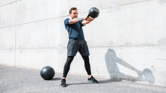 Forget burpees — you only need one kettlebell, 3 moves, and 25 minutes to work your entire body