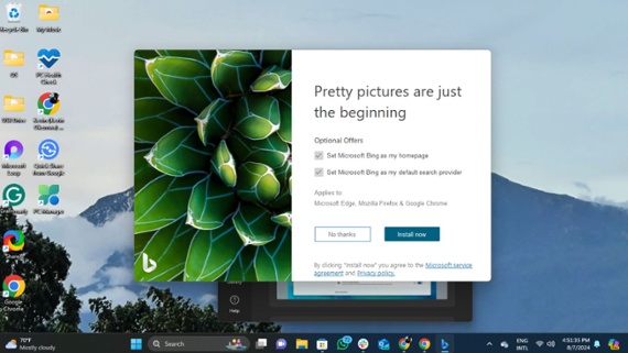 Microsoft is reportedly using deception as fair game to get Windows 11 users to switch to Bing