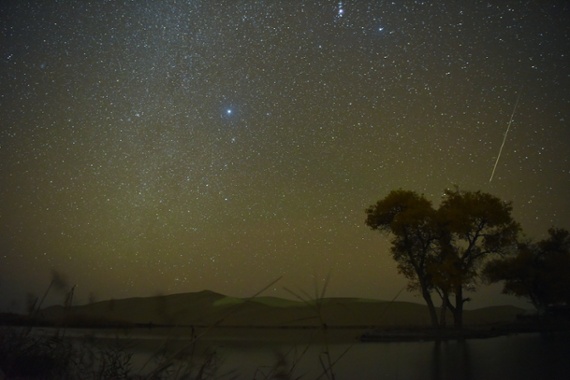 Look up! See the Orionid meteor shower this month