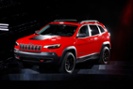 DETROIT, MI-JANUARY 16: The new 2019 Jeep Cherokee makes its debut at the 2018 North American International Auto Show January 16, 2018 in Detroit, Michigan. More than 5,100 journalists from 61 countries attend the NAIAS each year. The show opens to the public January 20th and ends January 28th. (Bill Pugliano/Getty Images)