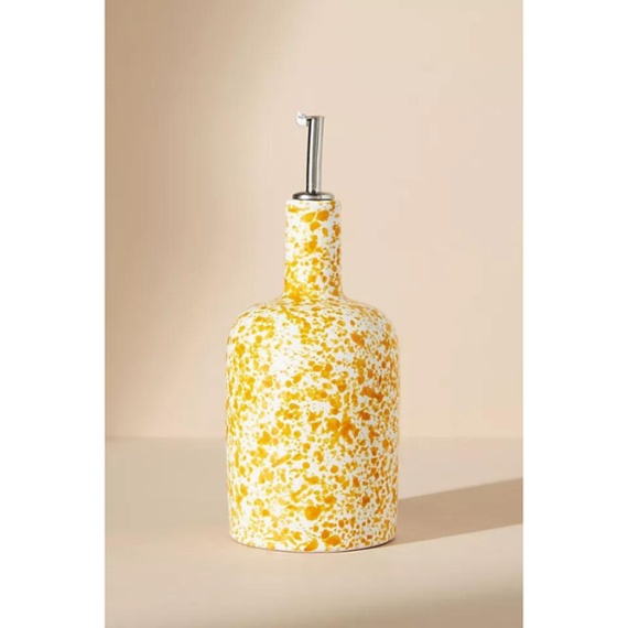 Vietri Amalfitana Splatter Olive Oil Bottle, view at Anthropologie