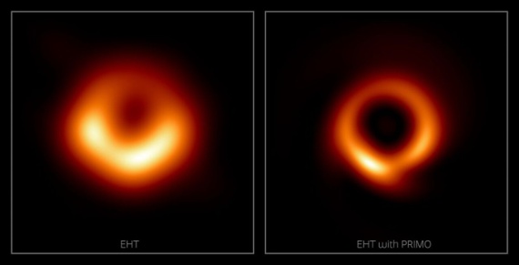 First-ever black hole image gets a sharp new AI makeover