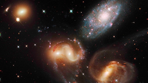 Hubble discovers 11-billion-year-old 'hidden' galaxy