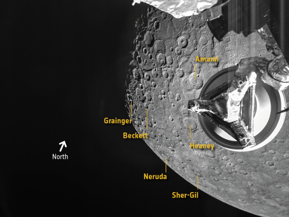 Fly over Mercury in this stunning video from BepiColombo's flyby
