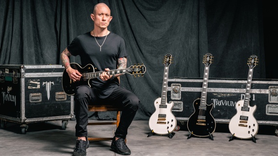 Epiphone and Matt Heafy launch the MKH Les Paul Custom Origins Collection