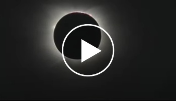 Watch the entire total solar eclipse of 2021 in just 1 minute! (time-lapse video)