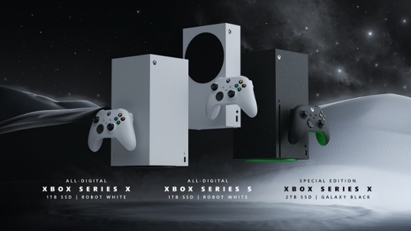 New Xbox models include a white Xbox Series X