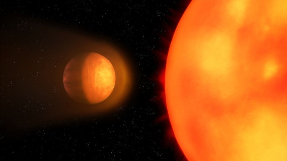 Newfound 'hot Jupiter' celebrates New Year's every 5 days