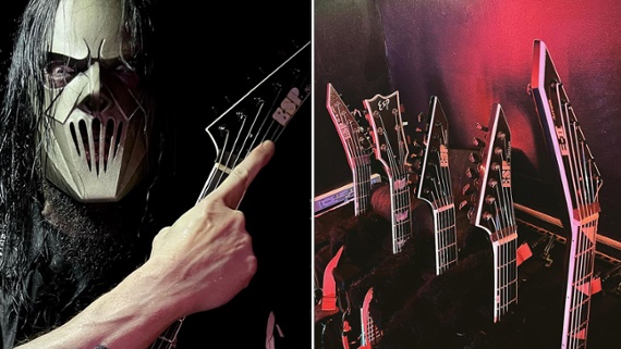 Looks like Slipknot's Mick Thomson has signed with ESP and Fishman, seemingly leaving Jackson and Seymour Duncan
