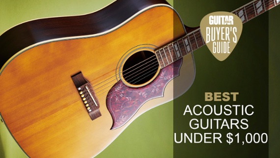 Best acoustic guitars under $1,000 2022: get great tone for less