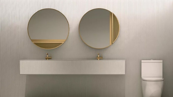This innovative mirror doubles up as a smart speaker