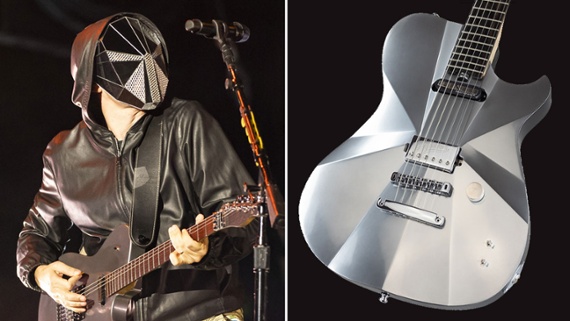 Muse fans are going crazy for Matt Bellamy’s astonishing mirror mask guitar – we found out how Manson made its most ambitious design yet