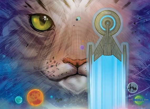 Learn the backstory of Grudge the Cat with IDW's new 'Star Trek: Discovery' comic miniseries