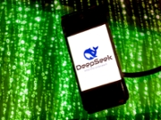 DeepSeek logo (Photo by Dominika Zarzycka/NurPhoto via Getty Images)