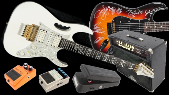 Steve Vai’s childhood home practice rig has gone up for sale on Reverb