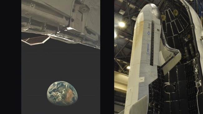 1st look at secretive X-37B space plane in orbit!