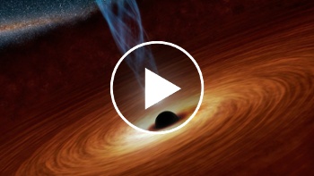 Watch black holes and the stars that feed them dance in NASA video