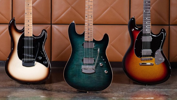 Ernie Ball Music Man officially launches its patent-pending Heat-Treated pickup technology on three new guitar models