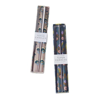 Grid 1, Anthropologie, Handpainted Taper Candles, $22