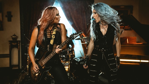 Hear The Wolf You Feed, Nita Strauss's towering, shred-heavy new single with Arch Enemy's Alissa White-Gluz