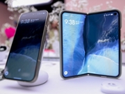 Pixel 11 Pro Fold smartphones displayed during a content capture event in New York, US, on Monday, Aug. 10, 2026. Alphabet Inc.'s Google introduced its latest smartphone lineup, bringing subtle hardware and design improvements at a moment when Apple Inc. and Samsung Electronics Co. will both be promoting flashier foldable designs leading into the holiday quarter. Photographer: Michael Nagle/Bloomberg via Getty Images