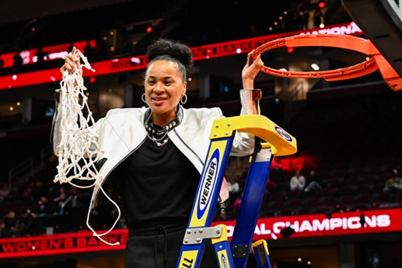 How Dawn Staley uses her platform to elevate others