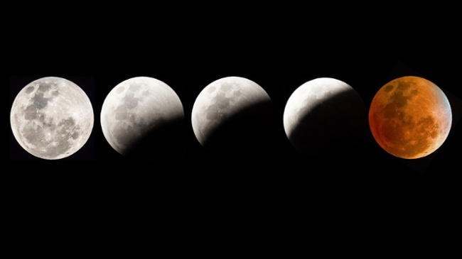 How to photograph the lunar eclipse blood moon