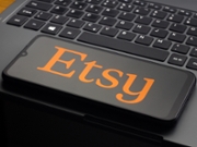 CANADA - 2026/09/12: In this photo illustration, the Etsy logo is seen displayed on a smartphone screen. (Photo Illustration by Thomas Fuller/SOPA Images/LightRocket via Getty Images)