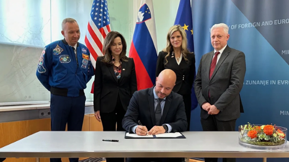 Slovenia signs NASA's Artemis Accords for moon exploration