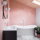 Bathroom makeover highlights welcoming design features