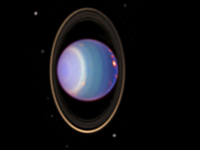 Are there hidden oceans inside the moons of Uranus?