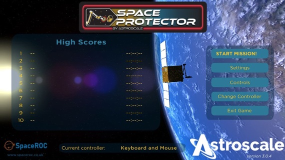 Test your space debris catching skills in new game