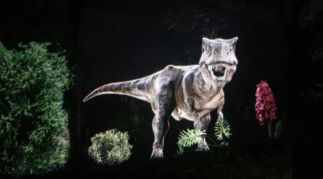 Projection Mapping Delivers a Jurassic Adventure