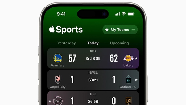 Apple launches a new app that sports fans will love