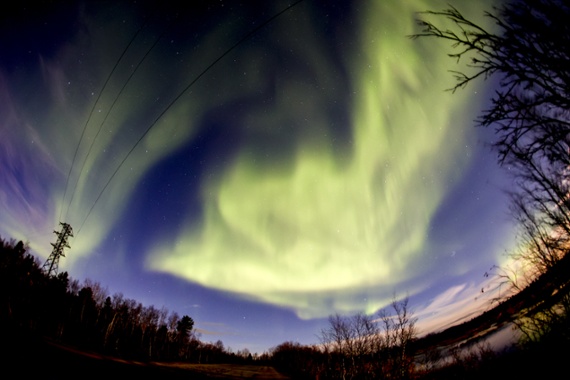 Auroras blast a 250-mile-wide hole in Earth's ozone layer