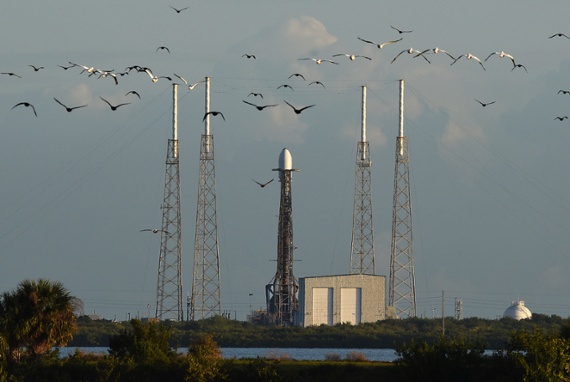 Watch SpaceX launch a communications satellite tonight!