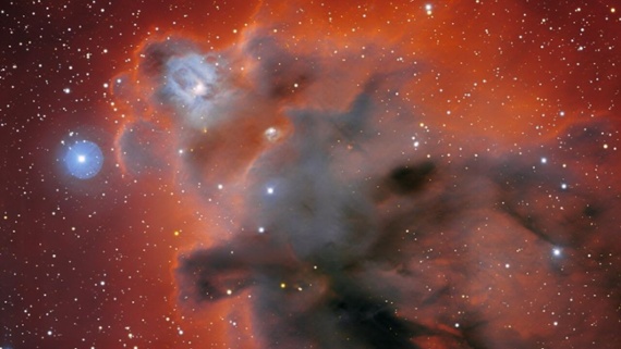 Dark nebula dominates gorgeous new view of Orion