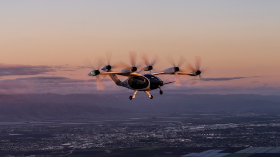 Hydrogen-powered VTOL aircraft makes record 523-mile journey — and lands with 10% of its fuel left in the tank