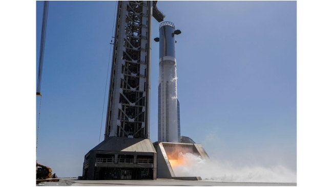 SpaceX fires up next-gen Starship for 1st time