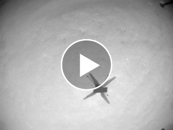Mars helicopter Ingenuity soars through Red Planet's summer air after radio blackout (video)