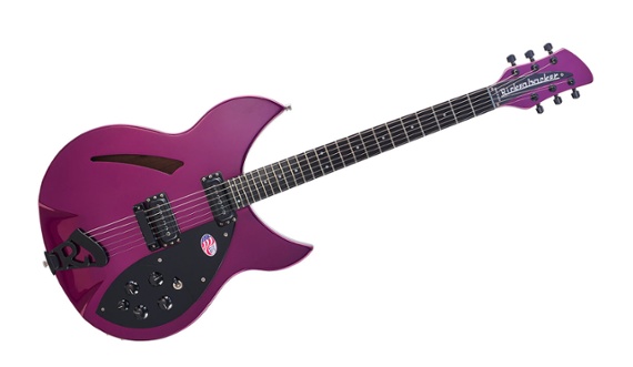 You'll want to see this limited edition Midnight Purple Rickenbacker 330