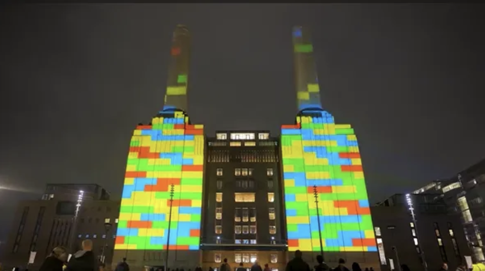 Watch London's Battersea Power Station Turn Into... LEGOs?