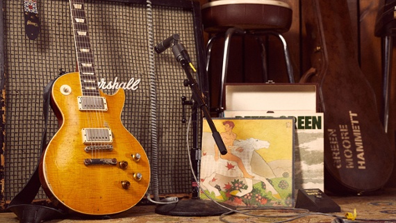 Gibson unveils the long-awaited “Greeny” Les Paul Custom Shop replica