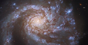 Hubble Space Telescope spots 'grand design' galaxy in new photo