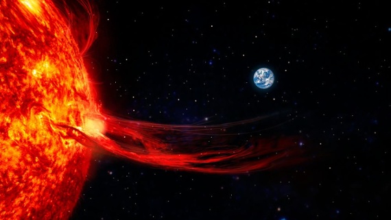 Massive, hidden sunspot blasts out enormous X-class flare - and Earth could soon be in the firing line