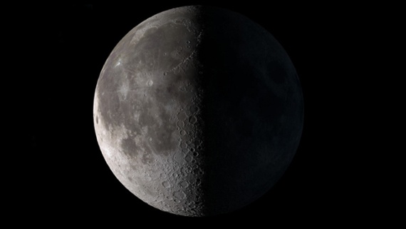 See the half-lit first quarter moon on Wednesday (Nov. 30)